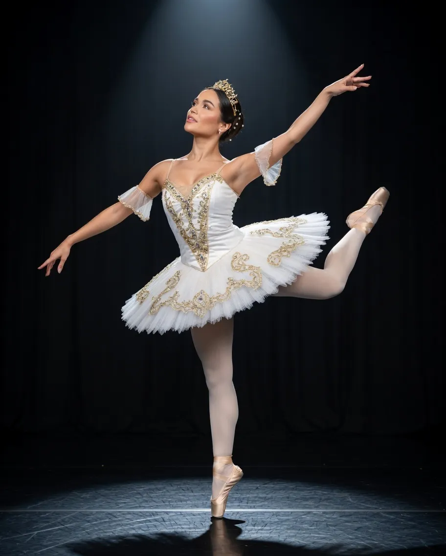 אביגיל במופע ריקוד באירוע