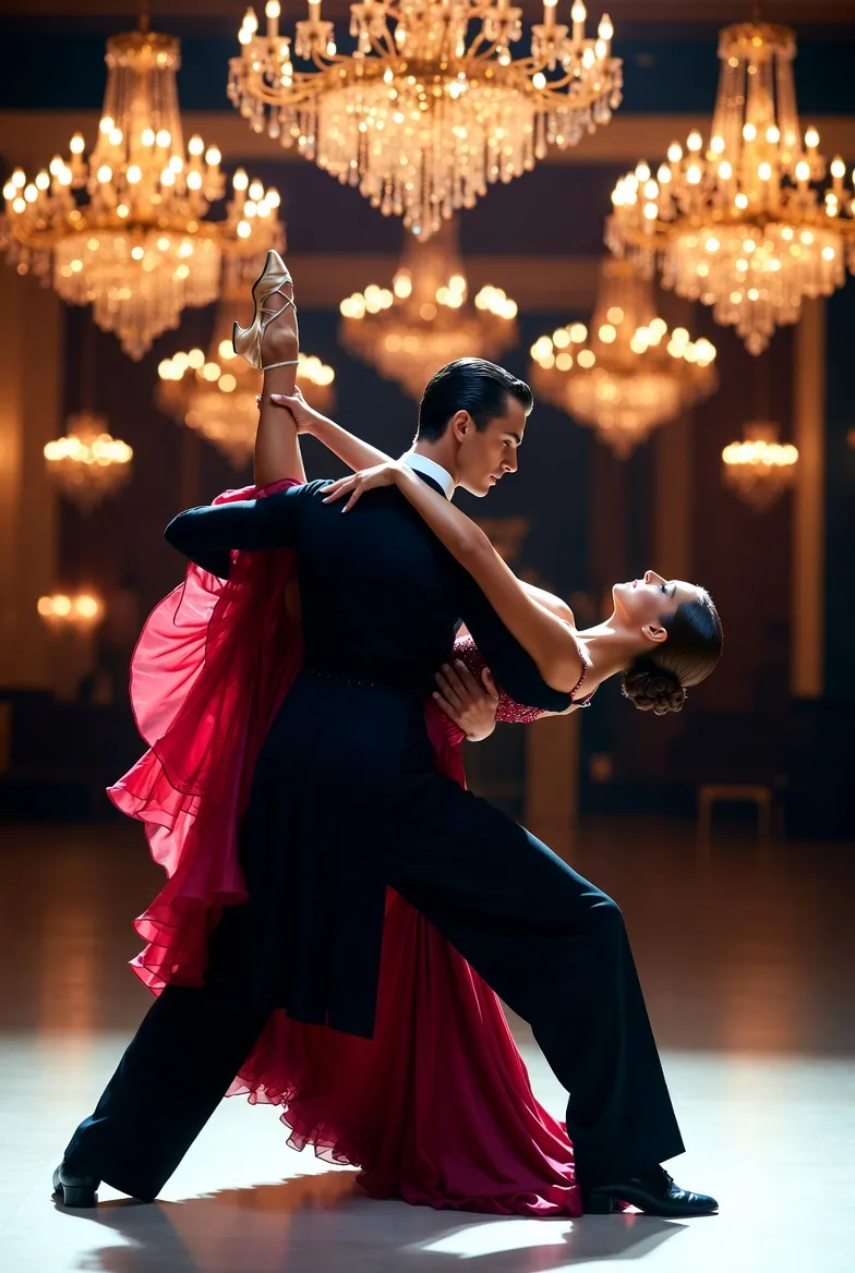 טנגו ארגנטינאי — רקדנים סלוניים באירוע פרטי