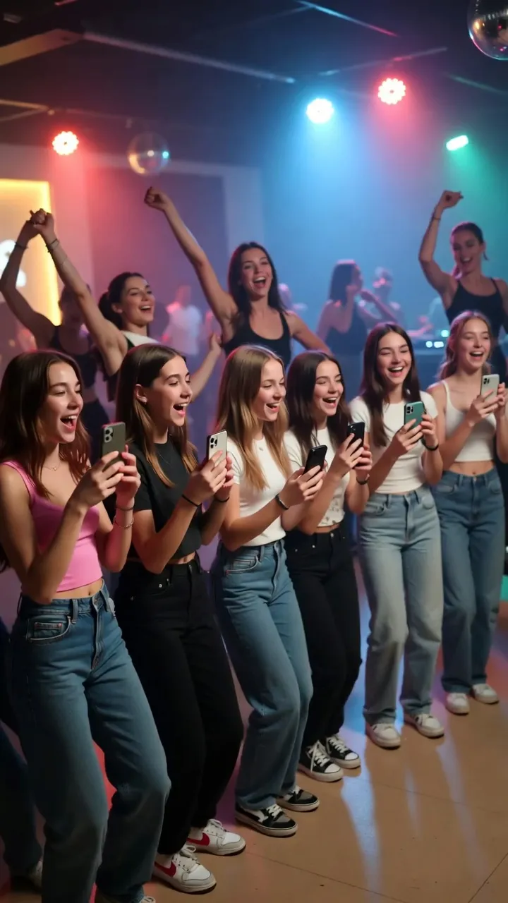 ריקוד ניאון בבר מצווה — תלבושות UV בחושך