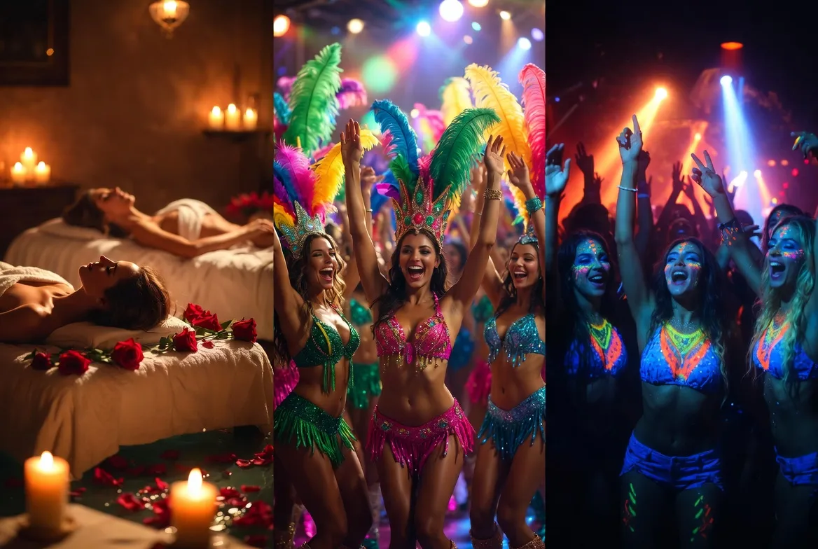 12 רעיונות למסיבת רווקות — וילה, ספא, קרנבל, ניאון, יאכטה