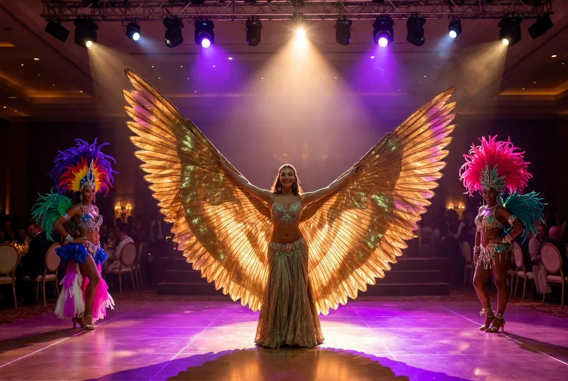 ריקוד בטן + ברזילאי באותו אירוע — שילוב מושלם לחתונה