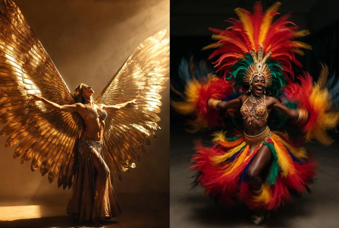 ריקוד בטן מול ברזילאי — השוואה בין שני סגנונות ריקוד לאירועים