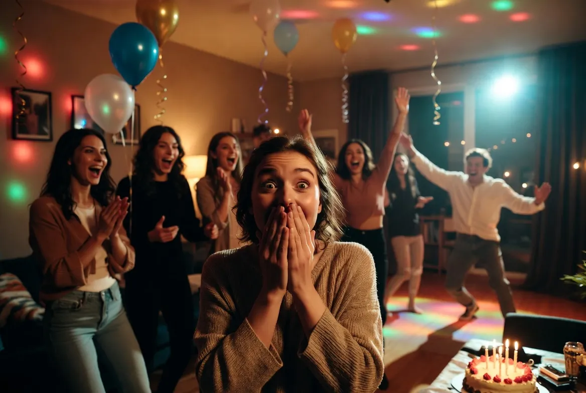 הפתעה ליום הולדת עם רקדניות