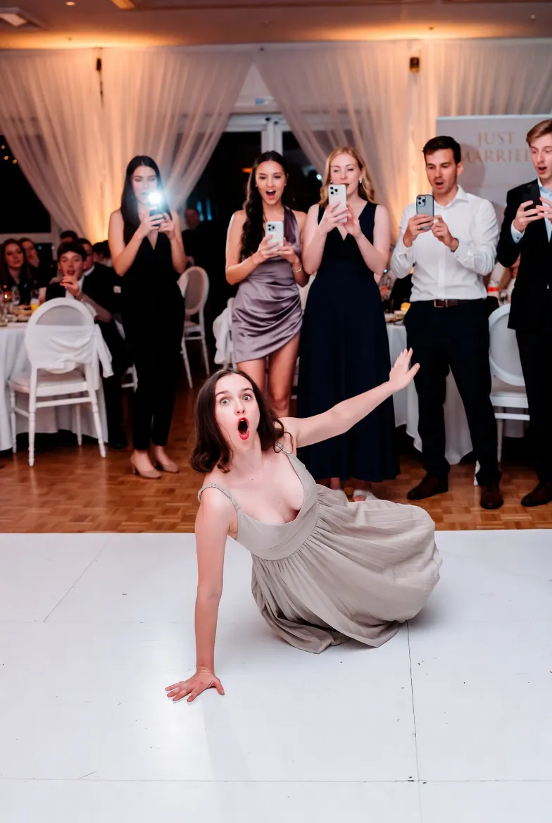 רקדנים סמויים מרימים רחבה אחרי ההפתעה