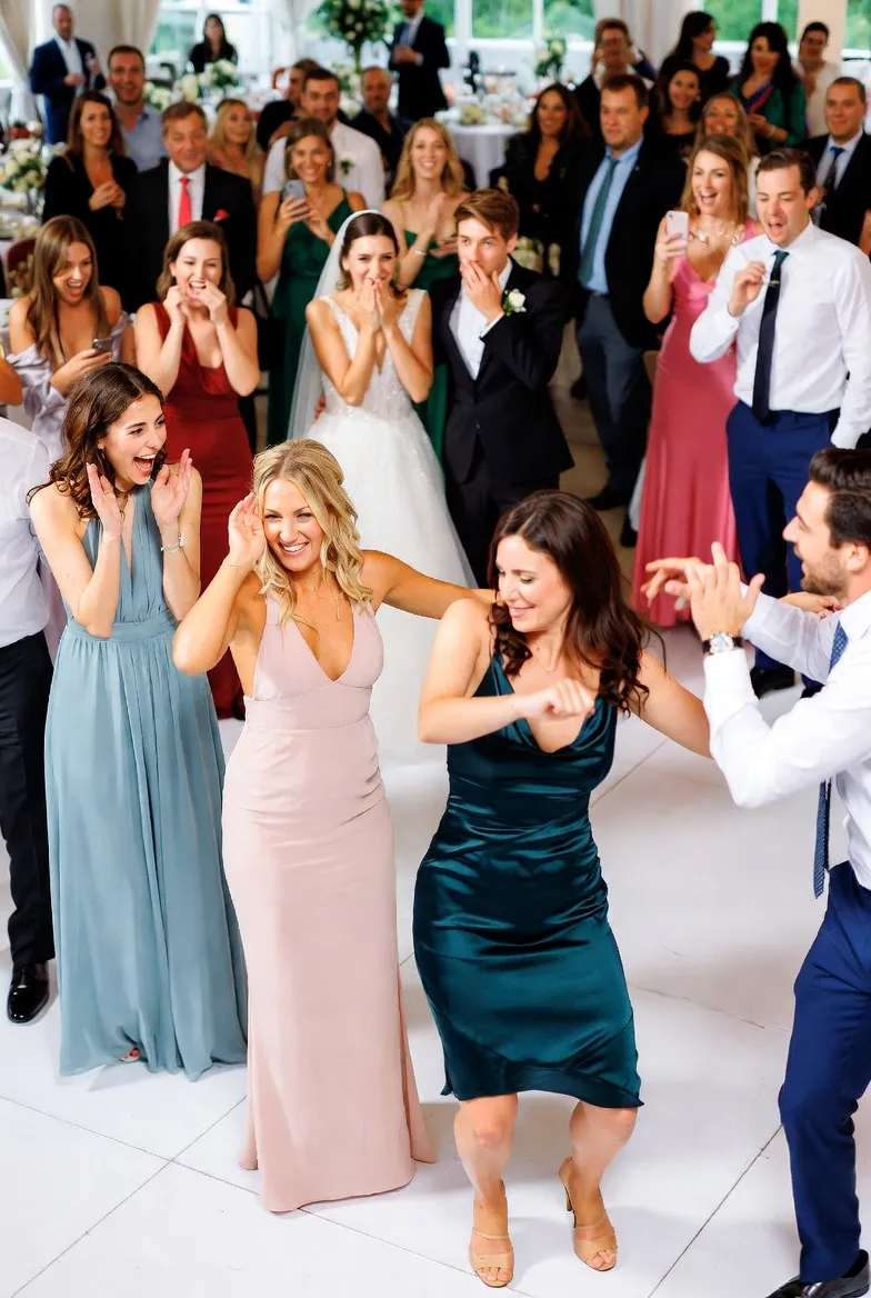 רגע ההפתעה — 'אורחים' קמים ומתחילים לרקוד