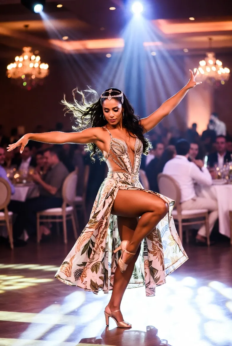 גל במופע ריקוד באירוע