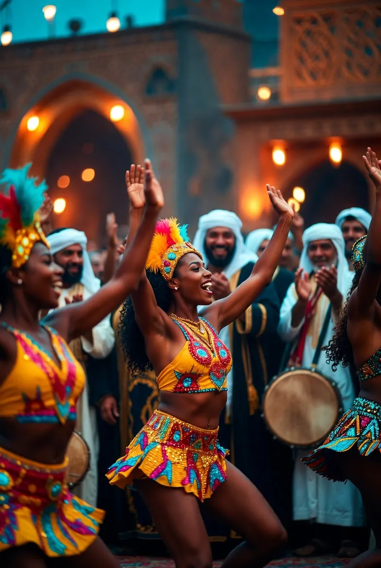 כניסת כלה בחינה — רקדנית עם מגש חינה