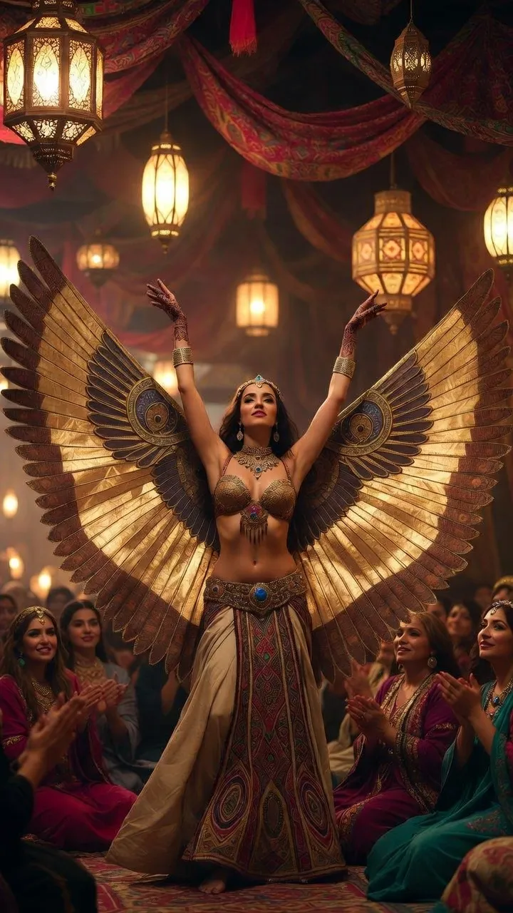 מופע אש בפתיחת חינה