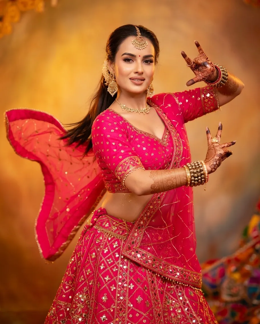 ליאה במופע ריקוד באירוע