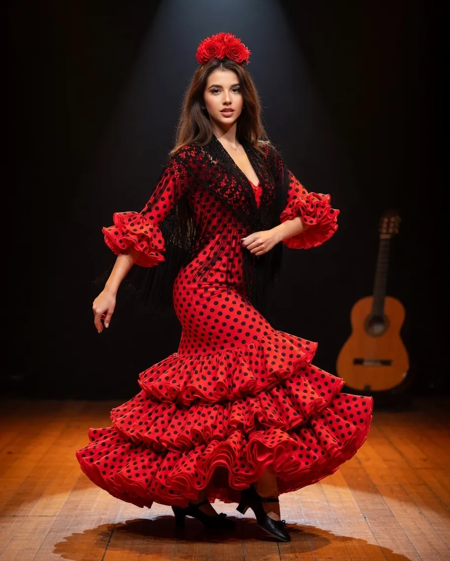 מיכל בתלבושת מקצועית