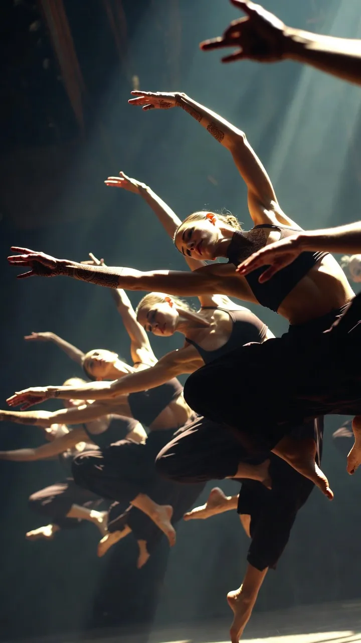 רקדניות ברזילאיות בנוצות — מסיבת פורים