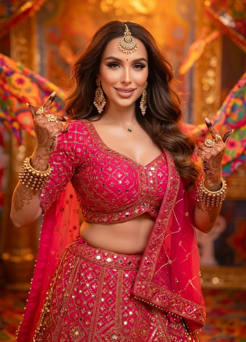 רחל במופע ריקוד באירוע