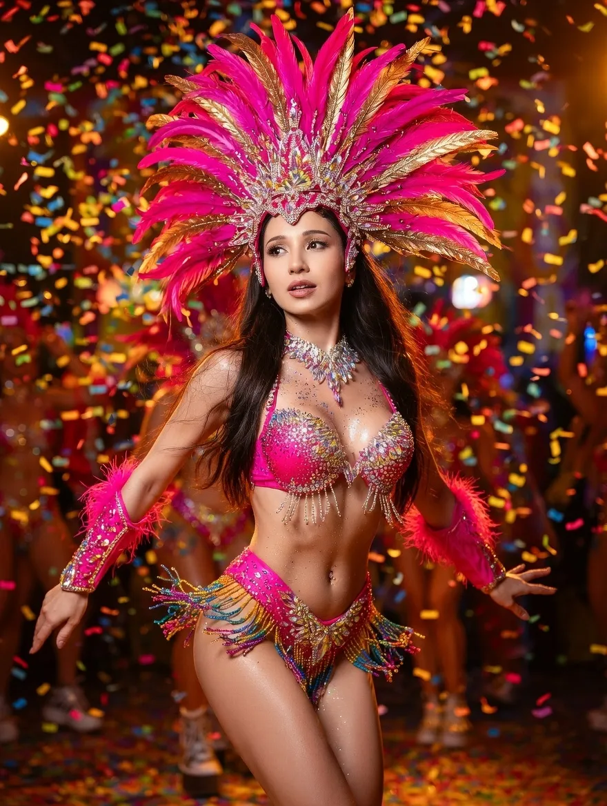 יהלי במופע ריקוד באירוע