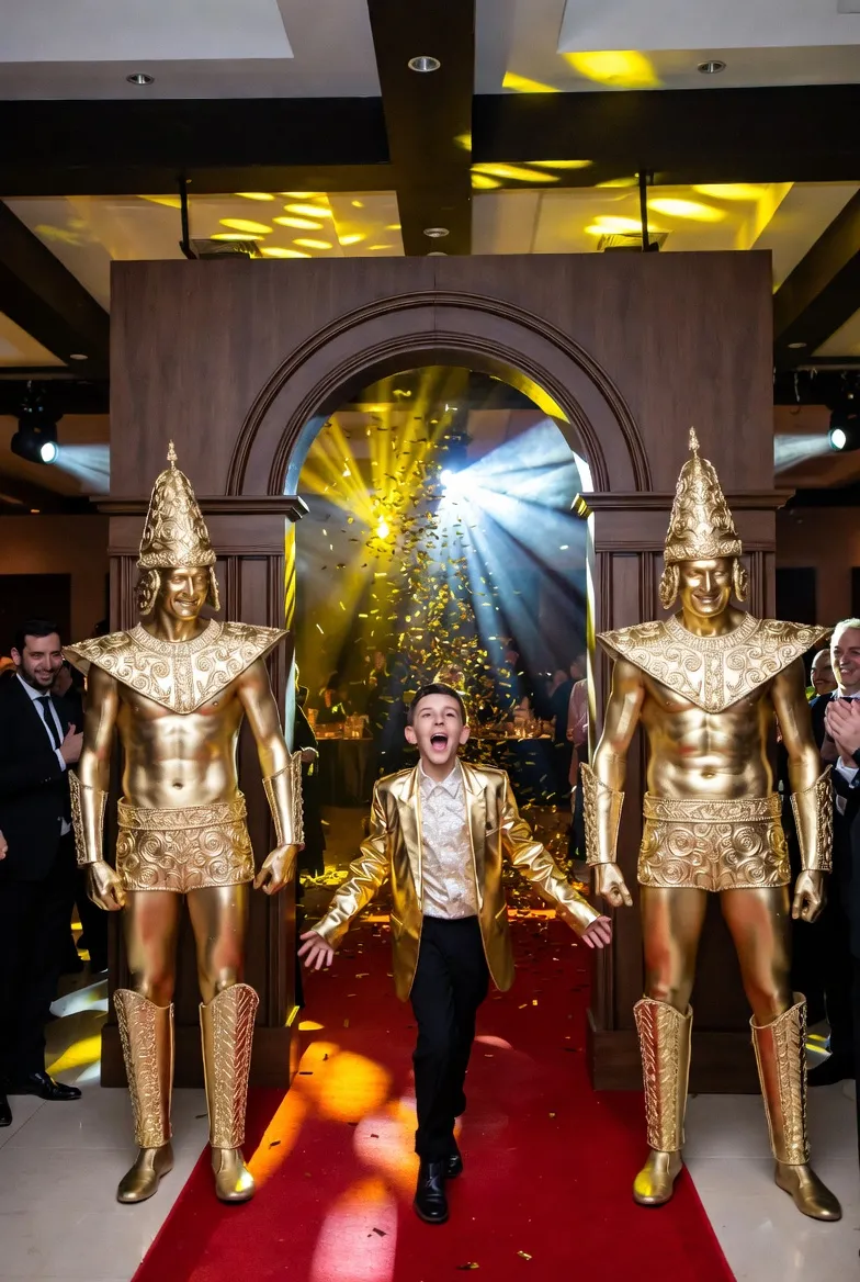 מייצגים בזהב בכניסת יובלן לבר מצווה — SK Dance