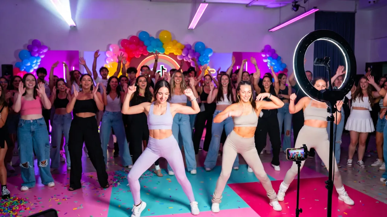 ריקודי טיקטוק בבת מצווה של נועם — הרצליה, 2026